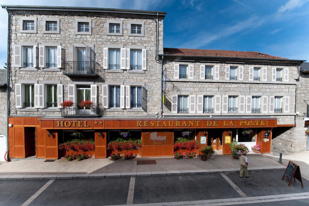 Hotel Et Restaurant De La Poste Tence Exterior foto