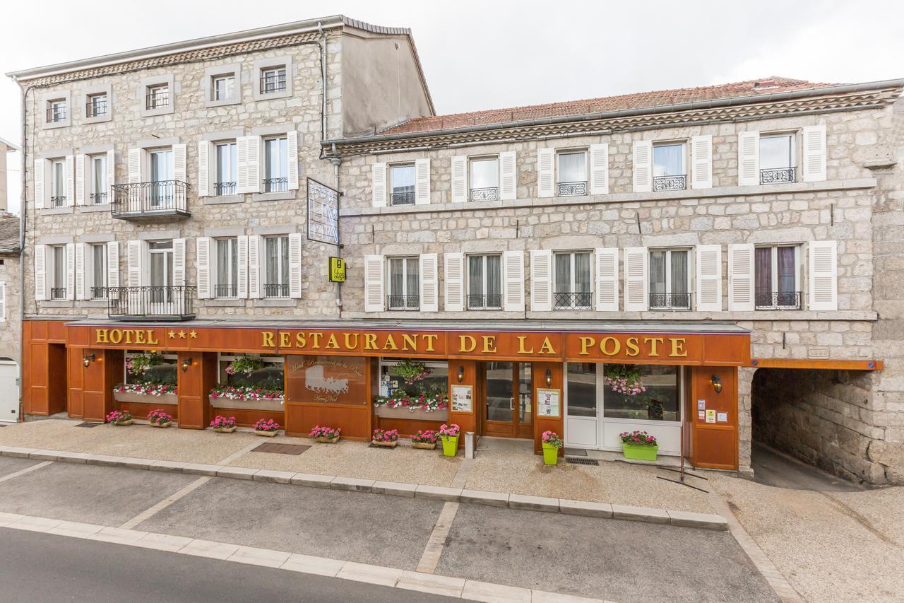 Hotel Et Restaurant De La Poste Tence Exterior foto